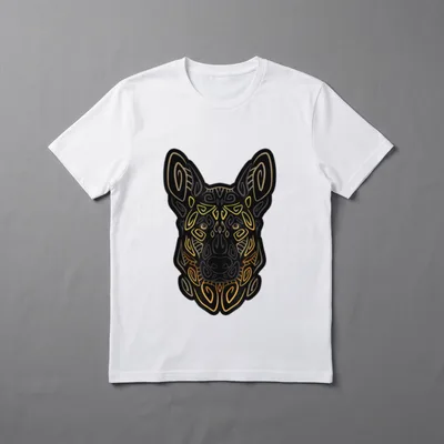 Deutscher Schäferhund T-Shirt 0219 – Klassisches T-Shirt in Schwarz
