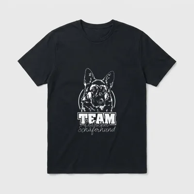 Deutscher Schäferhund IGP Hunde T-Shirt – Klassisches T-Shirt in Schwarz