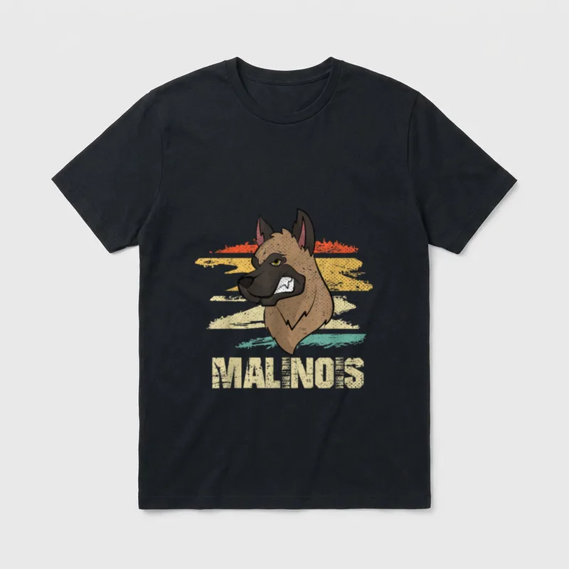 Schäferhund Hundebesitzer Hunde Retro T-Shirt – Klassisches T-Shirt in Schwarz