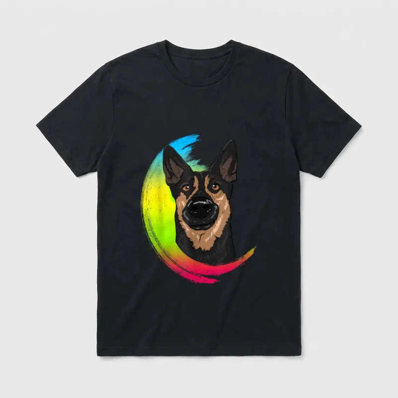 Altdeutscher Schäferhund Geschenke T-Shirt – Klassisches T-Shirt in Schwarz