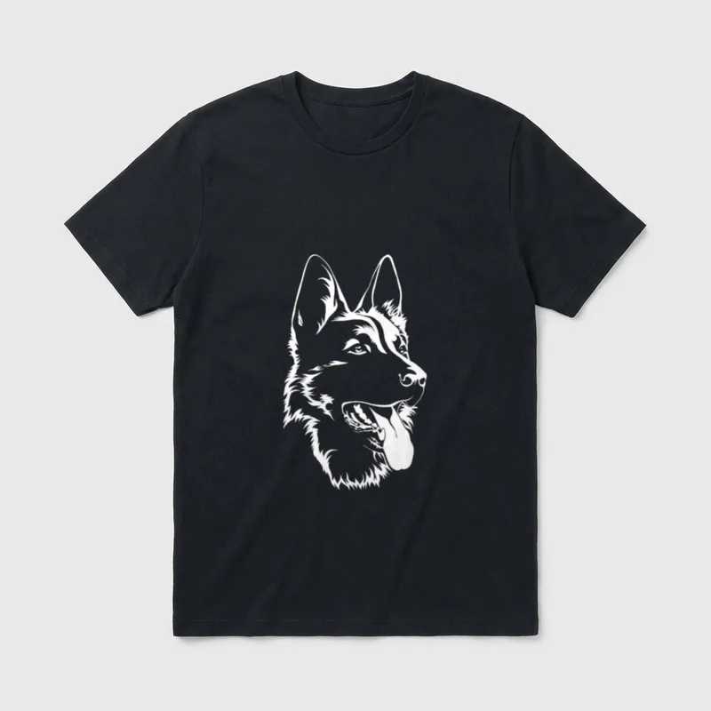 Tolles Hundebesitzer Deutscher Schäferhund T-Shirt – Klassisches T-Shirt in Schwarz