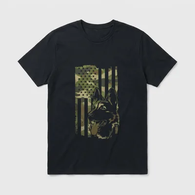 Deutscher Schäferhund Hundeliebhaber Schäferhund T-Shirt – Klassisches T-Shirt in Schwarz