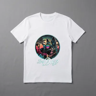 Deutscher Schäferhund Hunde Liebhaber T-Shirt – Klassisches T-Shirt in Schwarz
