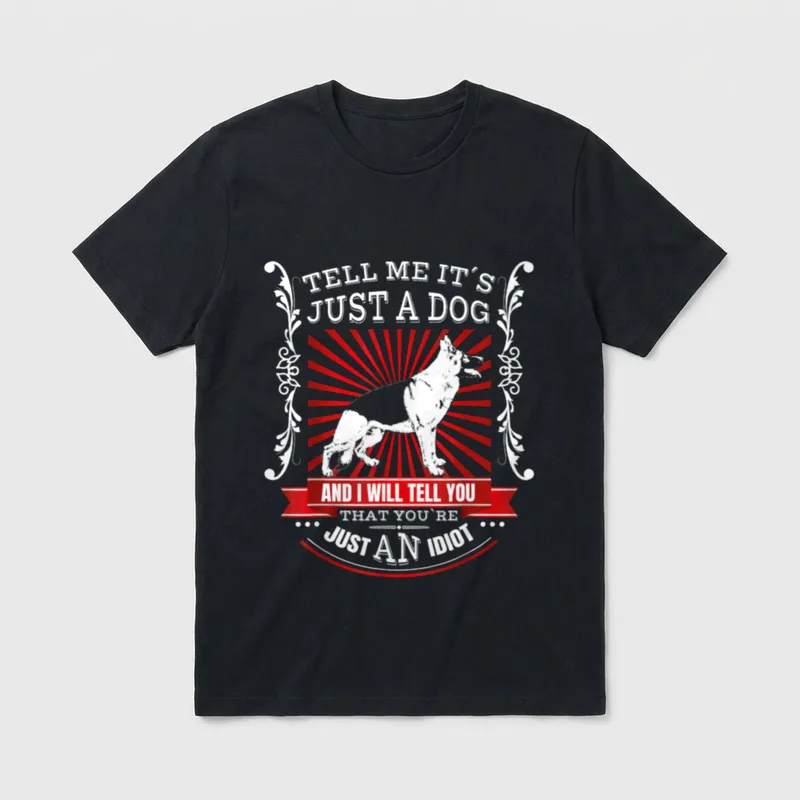 Deutscher Schäferhund Fun für Frauen T-Shirt – Klassisches T-Shirt in Schwarz