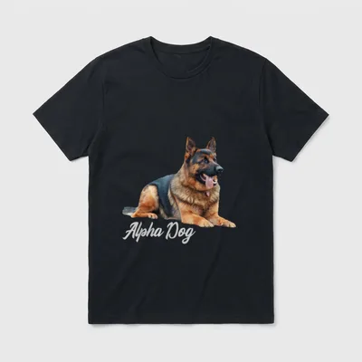 Deutscher Schäferhund Liebhaber T-Shirt – Klassisches T-Shirt in Schwarz