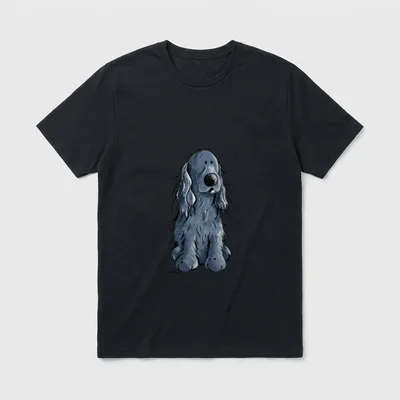 Drolliger Cocker Spaniel Hund T-Shirt – Klassisches T-Shirt in Schwarz