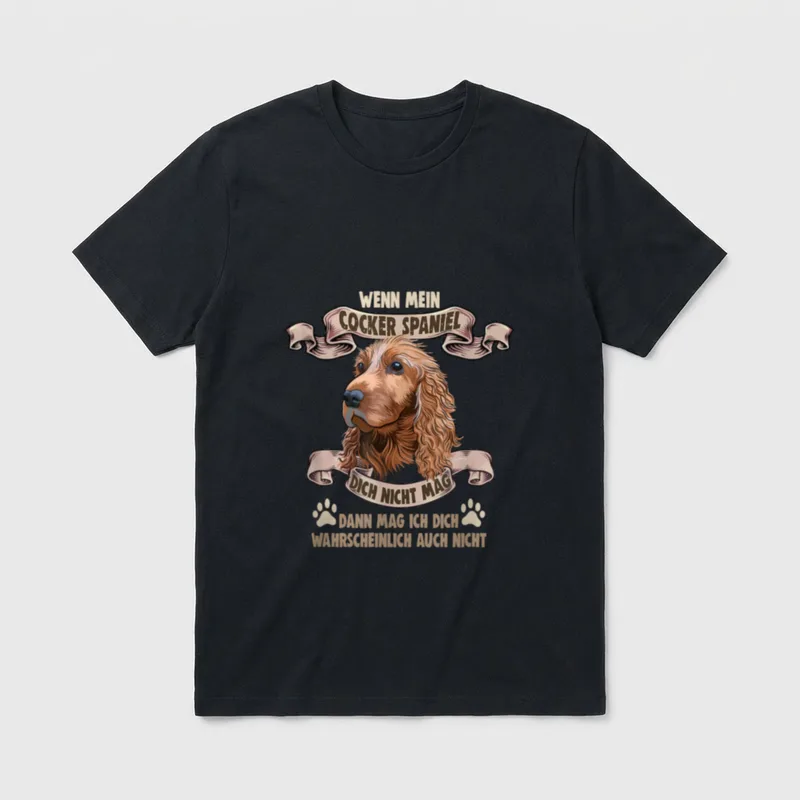 Hunde Spruch für Hundeliebhaber T-Shirt – Klassisches T-Shirt in Schwarz
