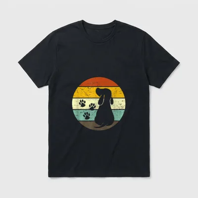 Hunde Gassi Zubehör Geschenke T-Shirt – Klassisches T-Shirt in Schwarz