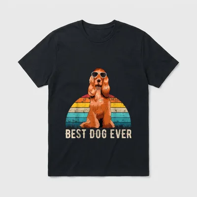 English Cocker Spaniel Mann T-Shirt – Klassisches T-Shirt in Schwarz