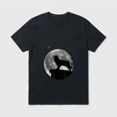 Cavalier King Charles Spaniel Hunde T-Shirt – Klassisches T-Shirt in Schwarz