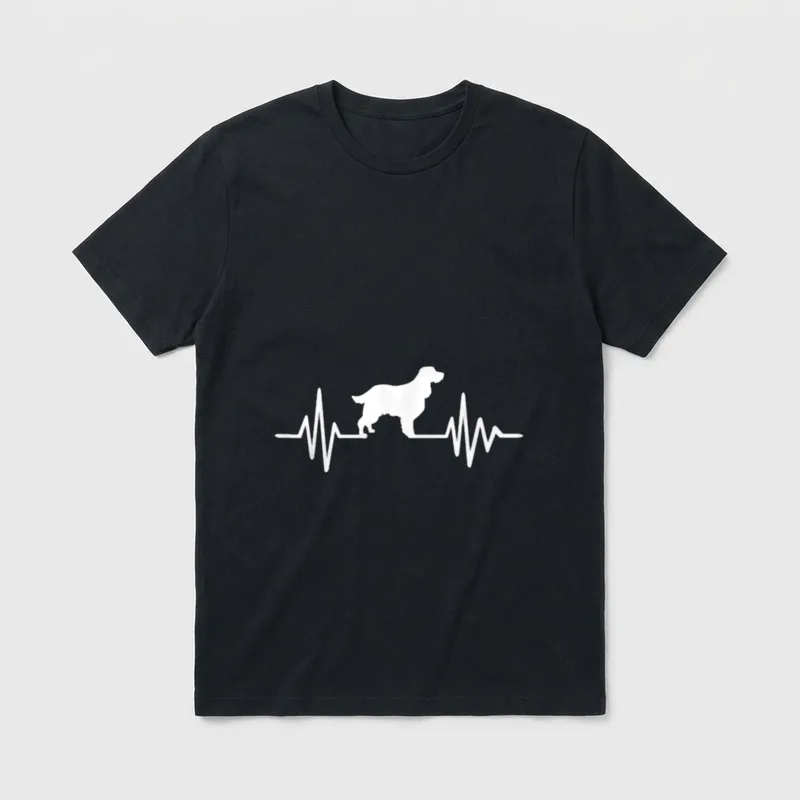 Englisch Springer Spaniel T-Shirt – Klassisches T-Shirt in Schwarz