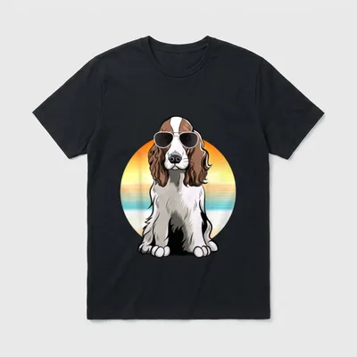 English Springer Spaniel Idee T-Shirt – Klassisches T-Shirt in Schwarz