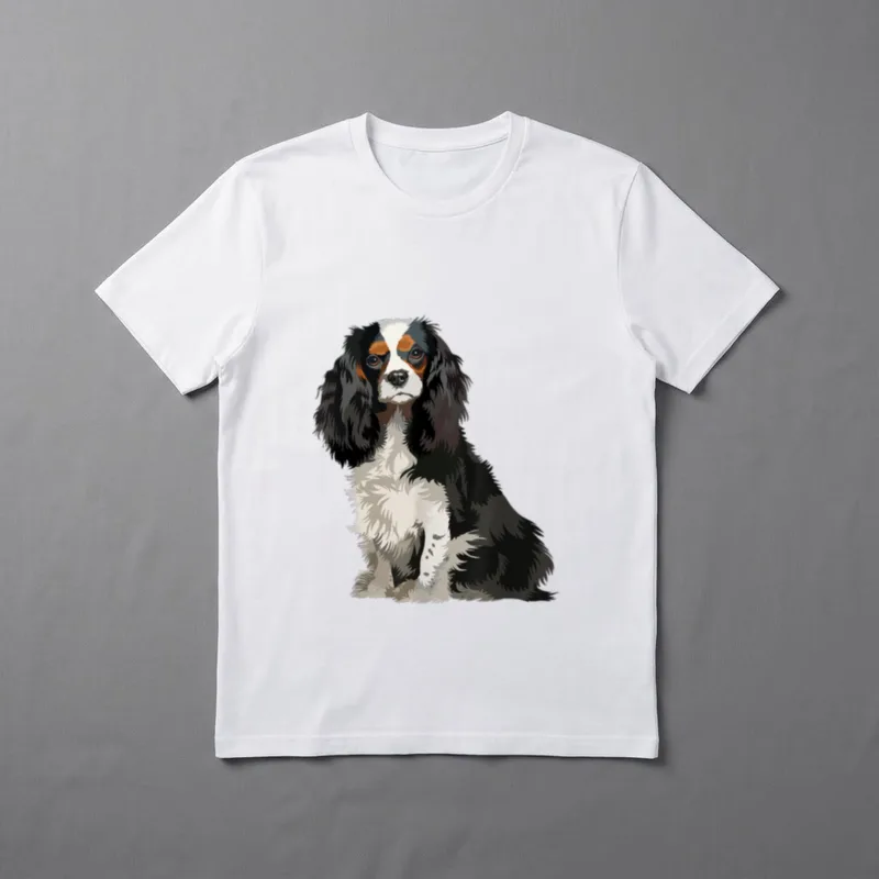 Cavalier King Charles Spaniel Geschenke T-Shirt – Klassisches T-Shirt in Schwarz