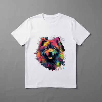 Eurasier Hund Hunde Hunderasse T-Shirt – Klassisches T-Shirt in Schwarz