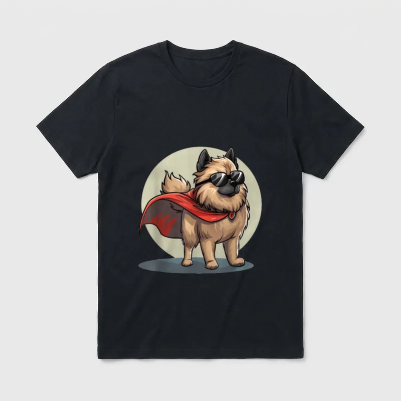 Eurasier Hund Eurasier T-Shirt – Klassisches T-Shirt in Schwarz