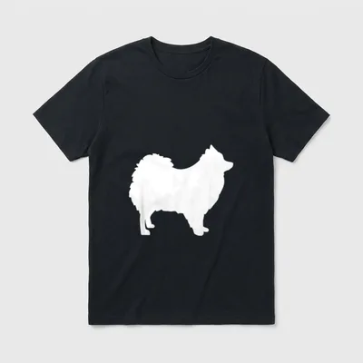 Pomeranian Zwergspitz T-Shirt – Klassisches T-Shirt in Schwarz
