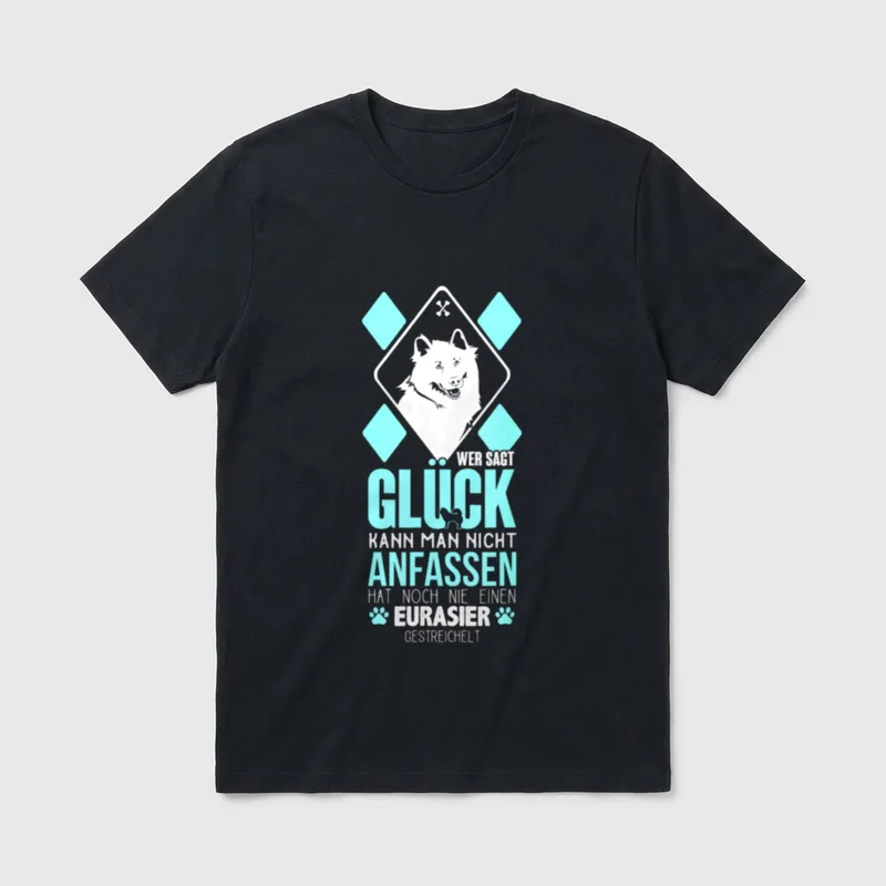 Schönes Hundehalter für Eurasier T-Shirt – Klassisches T-Shirt in Schwarz