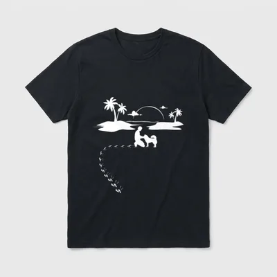 Schönes Hundehalter für Eurasier Spitz & Pomeranian T-Shirt – Klassisches T-Shirt in Schwarz