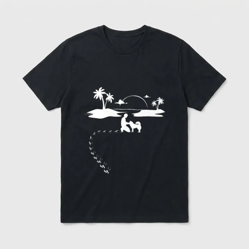 Schönes Hundehalter für Eurasier Spitz & Pomeranian T-Shirt – Klassisches T-Shirt in Schwarz