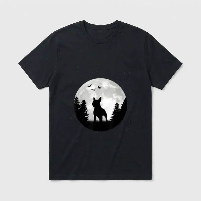 Staffordshire Bullterrier T-Shirt – Klassisches T-Shirt in Schwarz