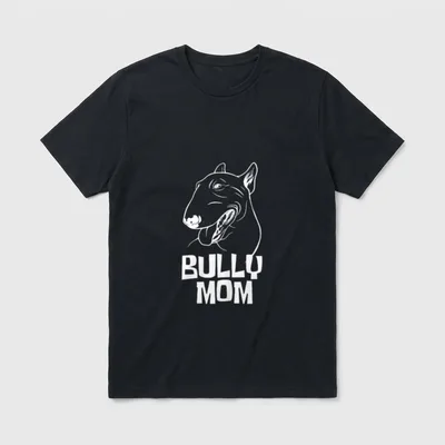 Lustige miniature Bullterrier Hunde T-Shirt – Klassisches T-Shirt in Schwarz