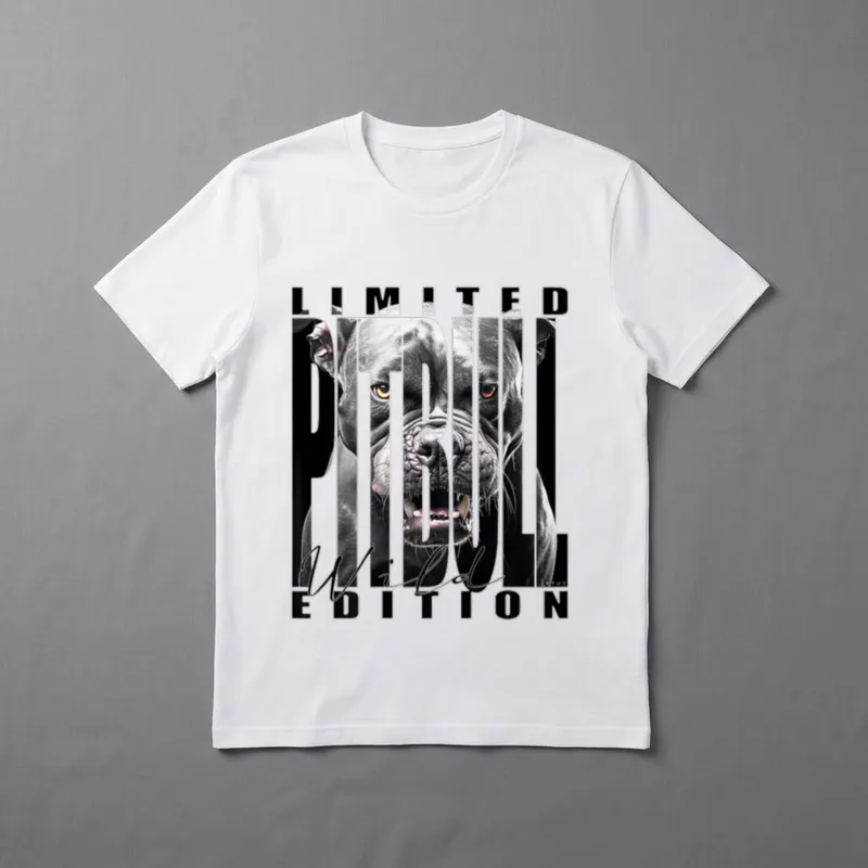 Backprint Hip Hop Y2K T-Shirt – Klassisches T-Shirt in Schwarz