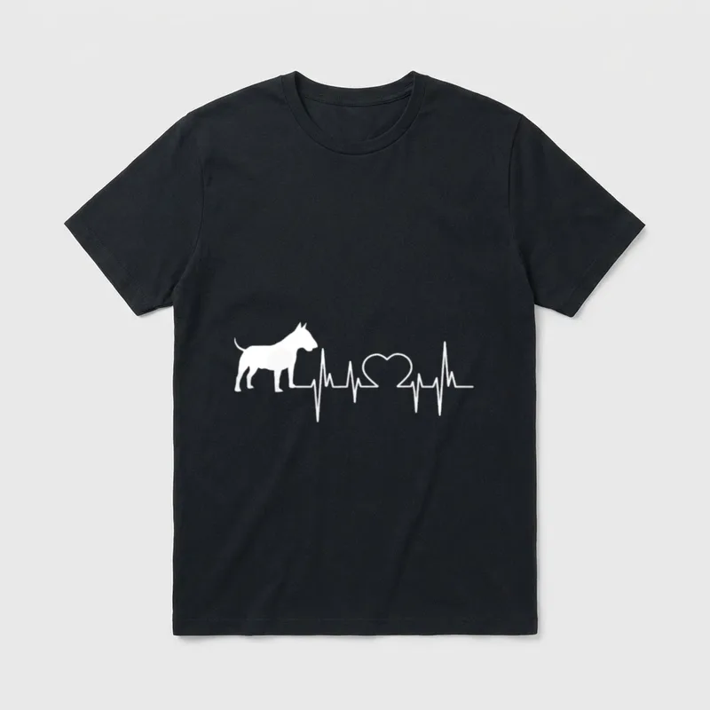 Bullterrier für Frauen Männer T-Shirt – Klassisches T-Shirt in Schwarz