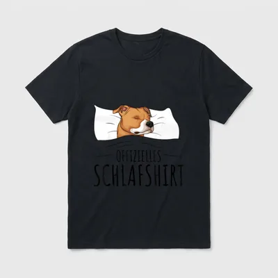 American Staffordshire Terrier Offizielles T-Shirt – Klassisches T-Shirt in Schwarz