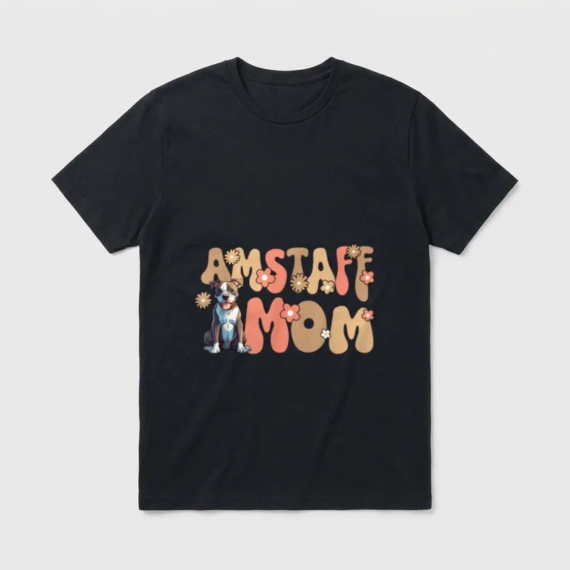 American Staffordshire Terrier World's T-Shirt – Klassisches T-Shirt in Schwarz