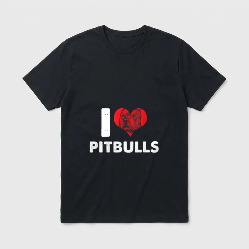 Pitbull Besitzer Pittie Liebhaber T-Shirt – Klassisches T-Shirt in Schwarz