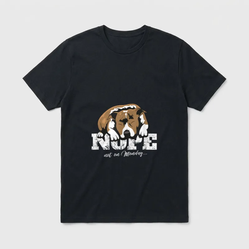American Staffordshire Terrier T-Shirt 0130 – Klassisches T-Shirt in Schwarz