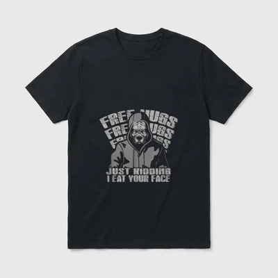 Free Hugs Nur Spaß T-Shirt – Klassisches T-Shirt in Schwarz