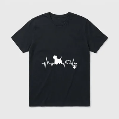 Westie Gifts Männer Frauen T-Shirt – Klassisches T-Shirt in Schwarz