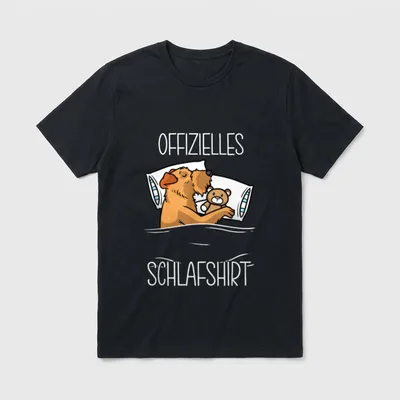 Irish Terrier Kuscheltier Offizielles T-Shirt – Klassisches T-Shirt in Schwarz