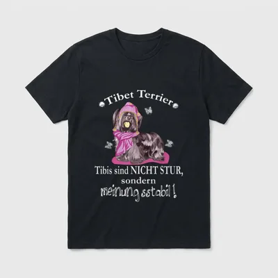 Tibet Terrier sind nicht T-Shirt – Klassisches T-Shirt in Schwarz