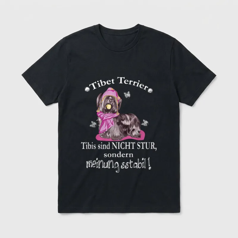 Tibet Terrier sind nicht T-Shirt – Klassisches T-Shirt in Schwarz