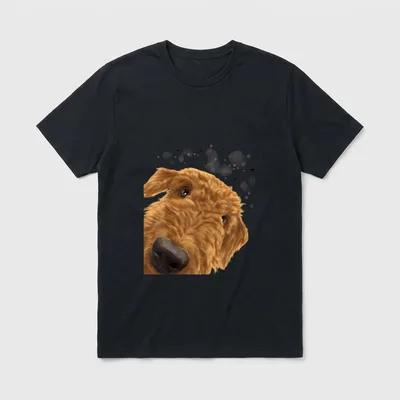 Hund Airedale Terrier Weitere Terrier T-Shirt – Klassisches T-Shirt in Schwarz