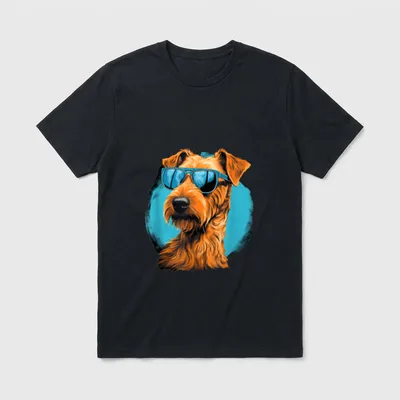 Cool Irish Terrier Irish T-Shirt – Klassisches T-Shirt in Schwarz