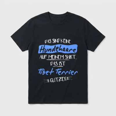 Das sind keine Hundehaare Weitere Terrier T-Shirt – Klassisches T-Shirt in Schwarz