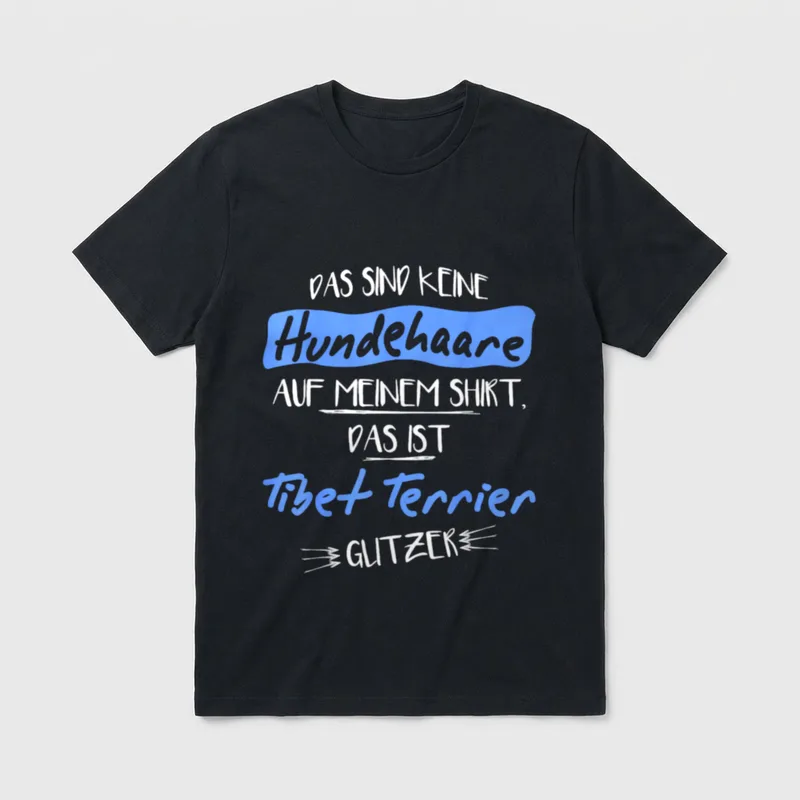 Das sind keine Hundehaare Weitere Terrier T-Shirt – Klassisches T-Shirt in Schwarz