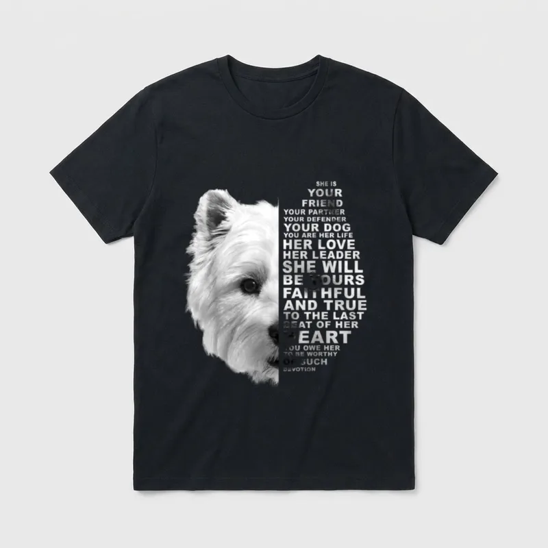She Is Your Friend T-Shirt – Klassisches T-Shirt in Schwarz
