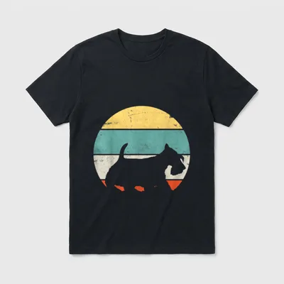 Scottish Terrier Hund Züchter T-Shirt – Klassisches T-Shirt in Schwarz