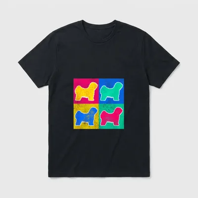 Tibet-Terrier Weitere Terrier T-Shirt – Klassisches T-Shirt in Schwarz