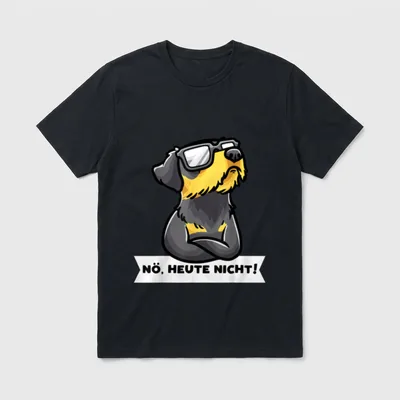 Sturer Deutscher Jagdterrier Hund lustig T-Shirt – Klassisches T-Shirt in Schwarz