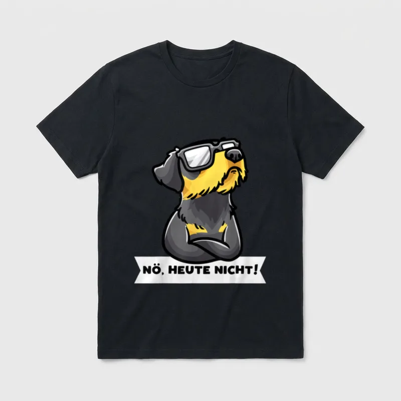 Sturer Deutscher Jagdterrier Hund lustig T-Shirt – Klassisches T-Shirt in Schwarz