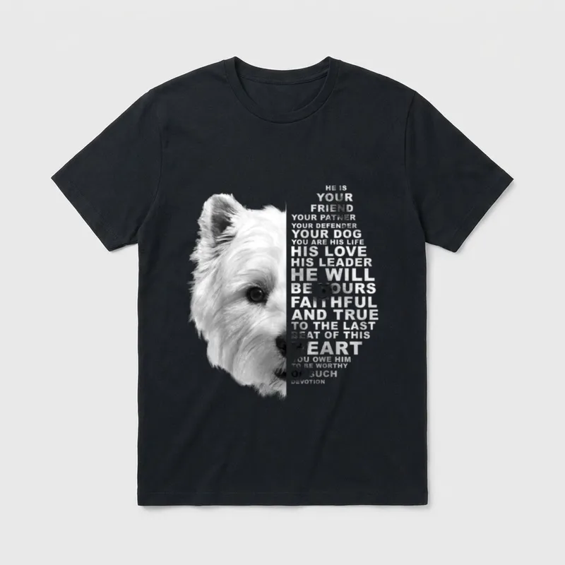 He Is Your Friend Partner T-Shirt – Klassisches T-Shirt in Schwarz