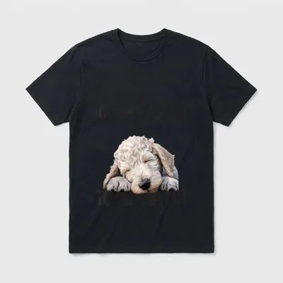 Offizielles Schlafshirt Bedlington Terrier T-Shirt – Klassisches T-Shirt in Schwarz