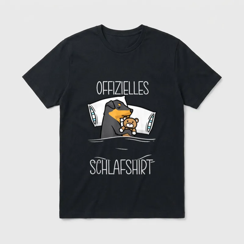 Jagdterrier Kuscheltier Hund Offizielles T-Shirt – Klassisches T-Shirt in Schwarz