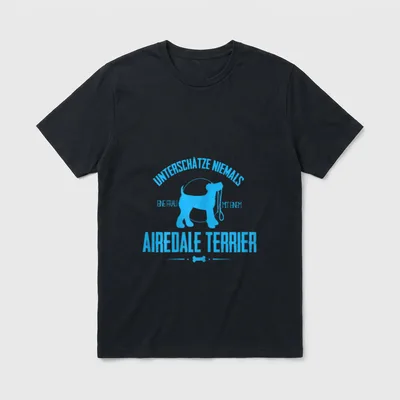Unterschätze niemals eine Frau Weitere Terrier T-Shirt – Klassisches T-Shirt in Schwarz