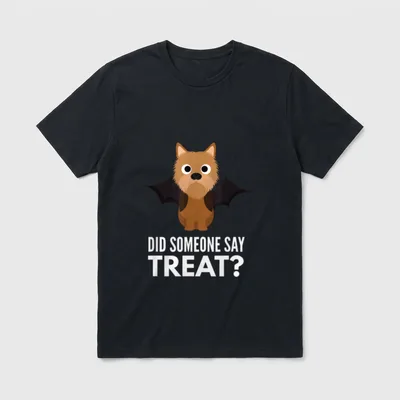 Norwich Terrier Halloween T-Shirt – Klassisches T-Shirt in Schwarz